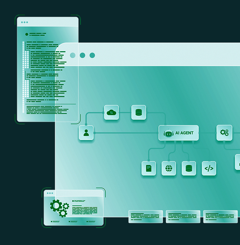 AI automations on the AgenVIO platform